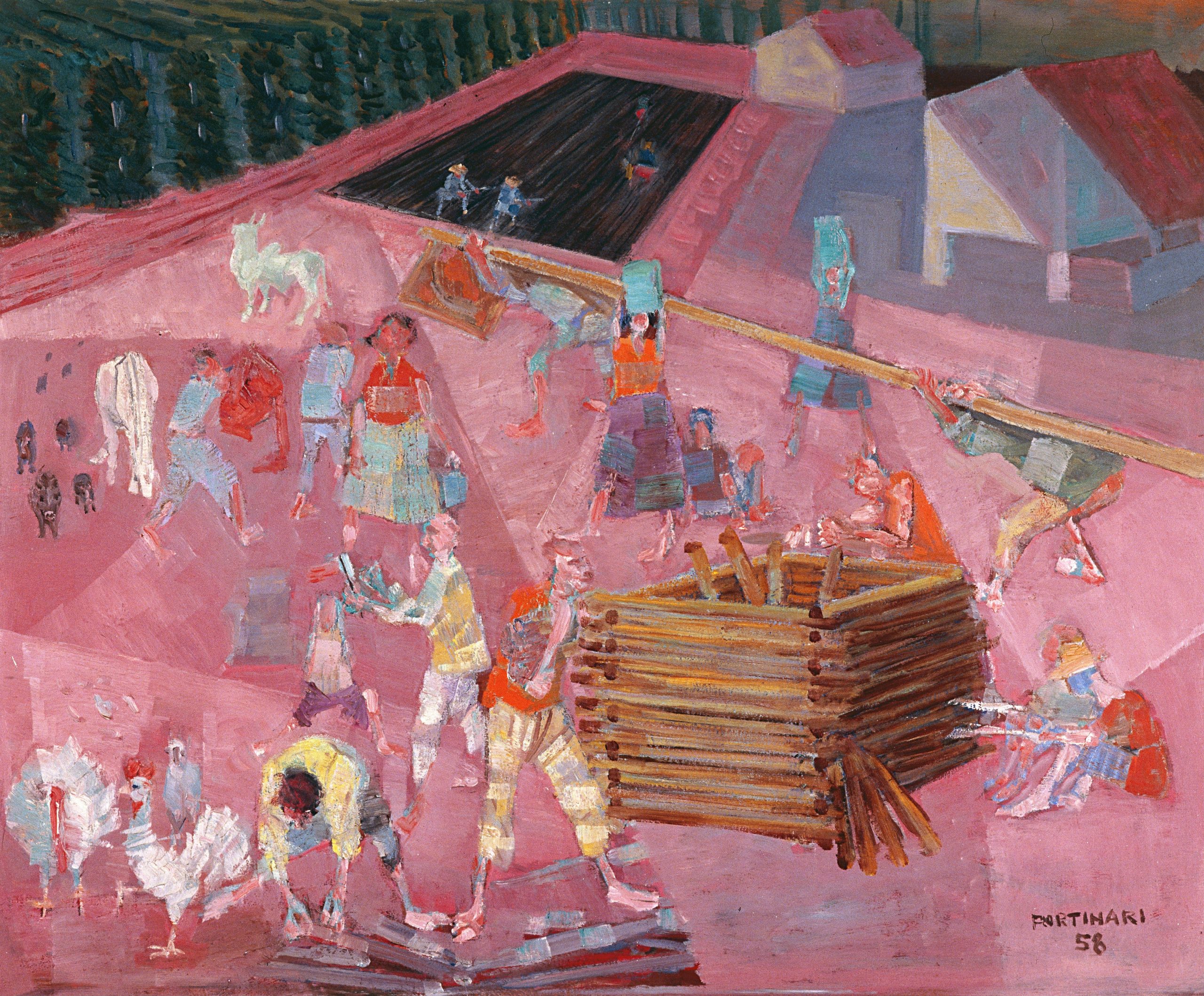 Festa de São João (1958) – Candido Portinari